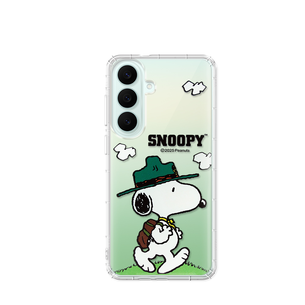 史努比/SNOOPY 正版授權 三星 Galaxy S26 FE 漸層彩繪空壓手機殼, , large