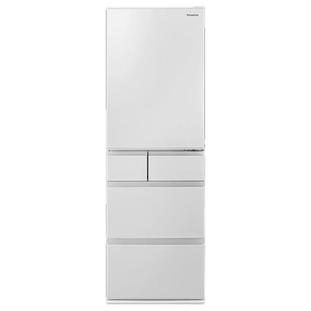 【Panasonic 國際牌】 406公升 五門變頻冰箱晶鑽白NR-E417XT-W1, , large