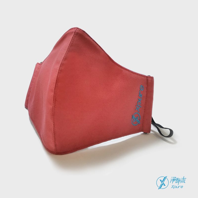 【淨對流】抗霾布織口罩 Basic 款 G1 桃紅, , large