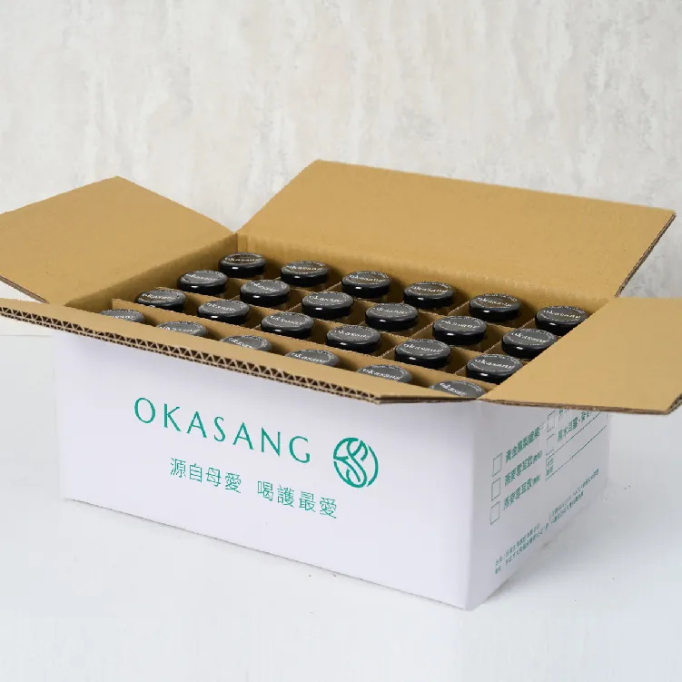 [日進生技]O卡桑精裝版柴燒桂圓黑木耳露(無加糖)｜順暢有感(195ml&times;24瓶/箱), , large
