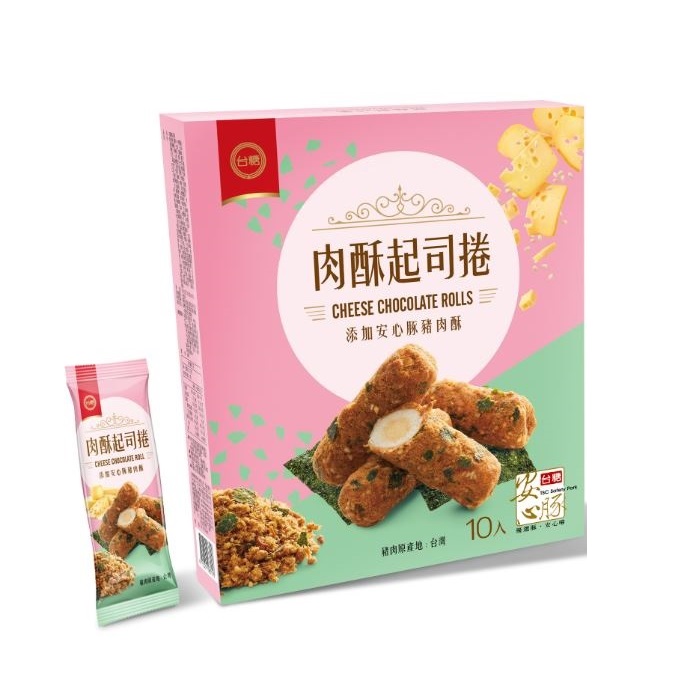 台糖肉酥起司捲, , large