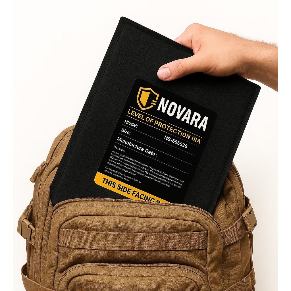 【K.T.Tactical】NOVARA 3A 側板｜台灣製造 UHMWPE 抗彈側板 15x15cm｜K.T.Tactical鎧德, , large