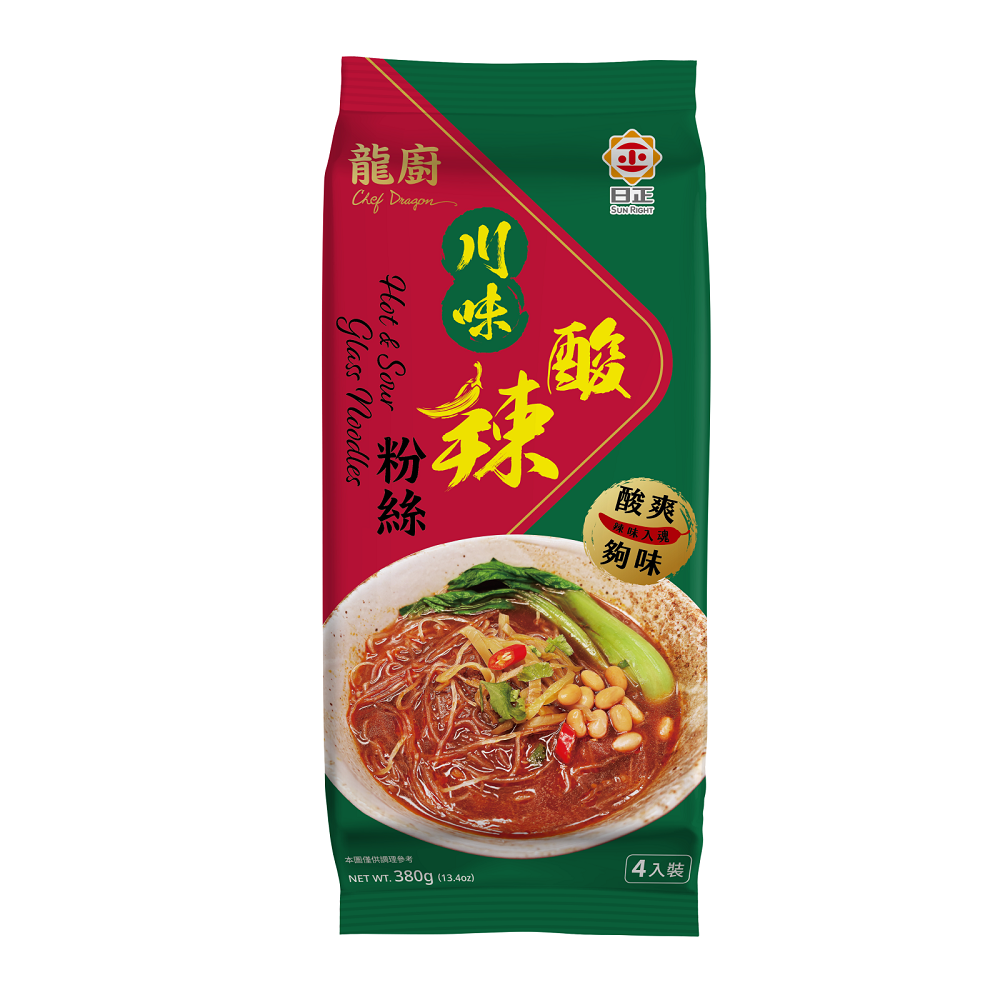 日正龍廚川味酸辣粉絲380g, , large