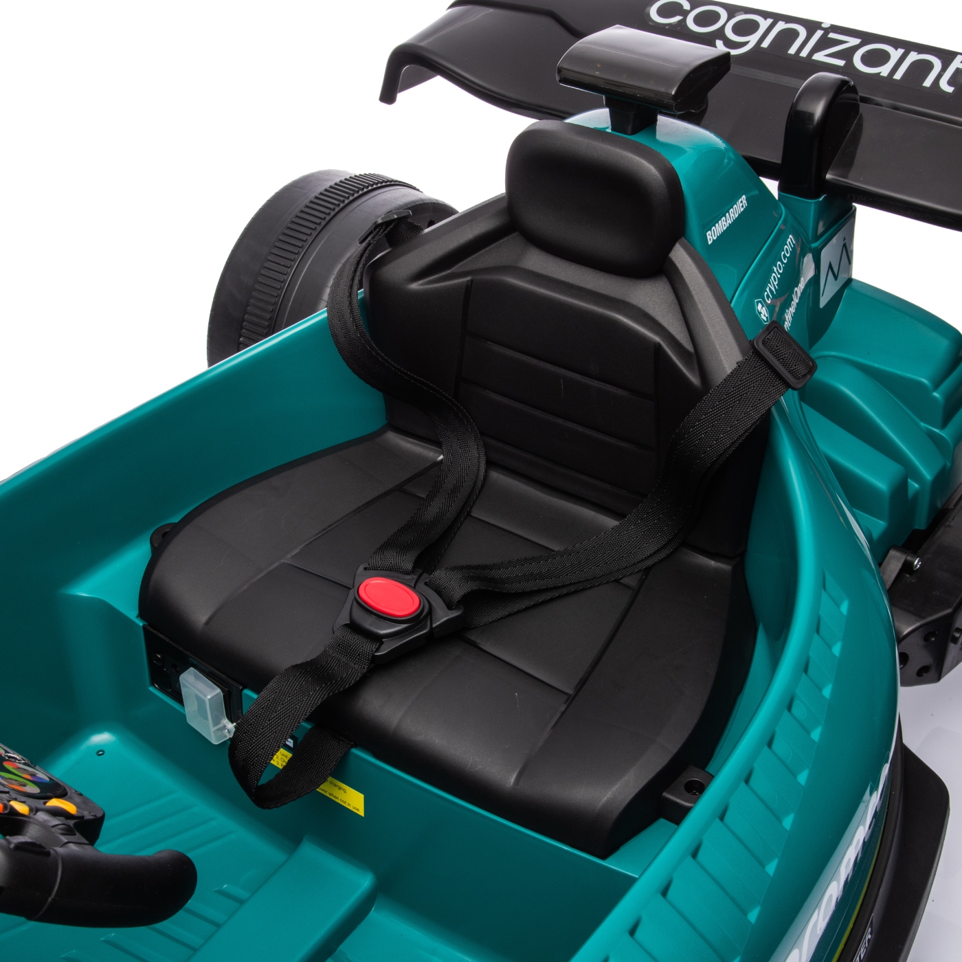 Aston Martin F1 兒童電動玩具車 卡丁車 充電跑車 派對禮物 兒童超跑 電動車 進口商檢合格, , large