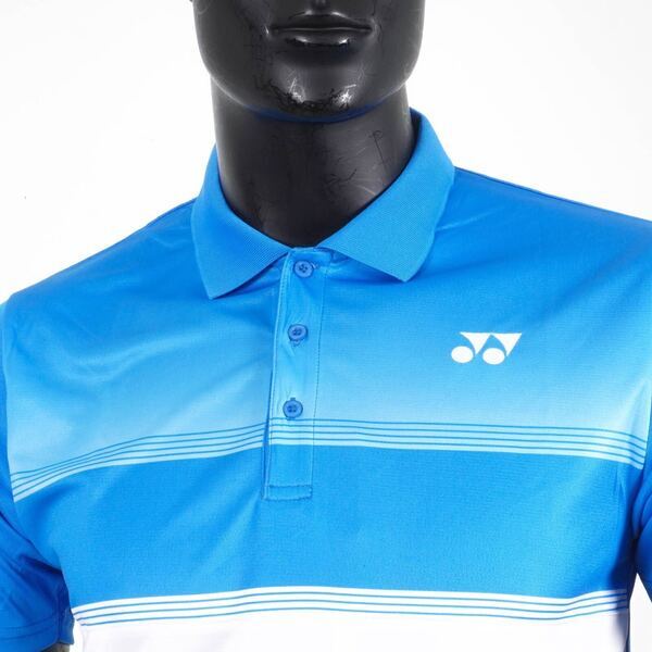 Yonex 男 Polo衫 短袖 上衣 運動 訓練 網球 機能 吸濕 排汗 抗紫外線 無限藍 [YM0019EX506], , large