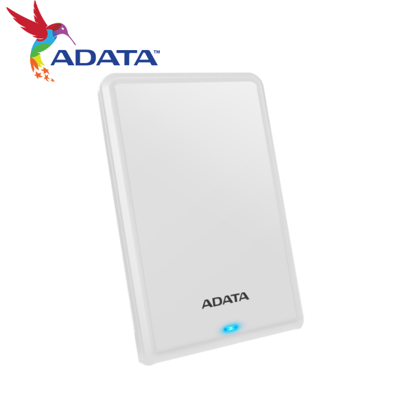 【ADATA】威剛 HV620S 1TB 白色 USB3.0 2.5吋 輕巧防刮 行動硬碟 代理商保固公司貨, , large