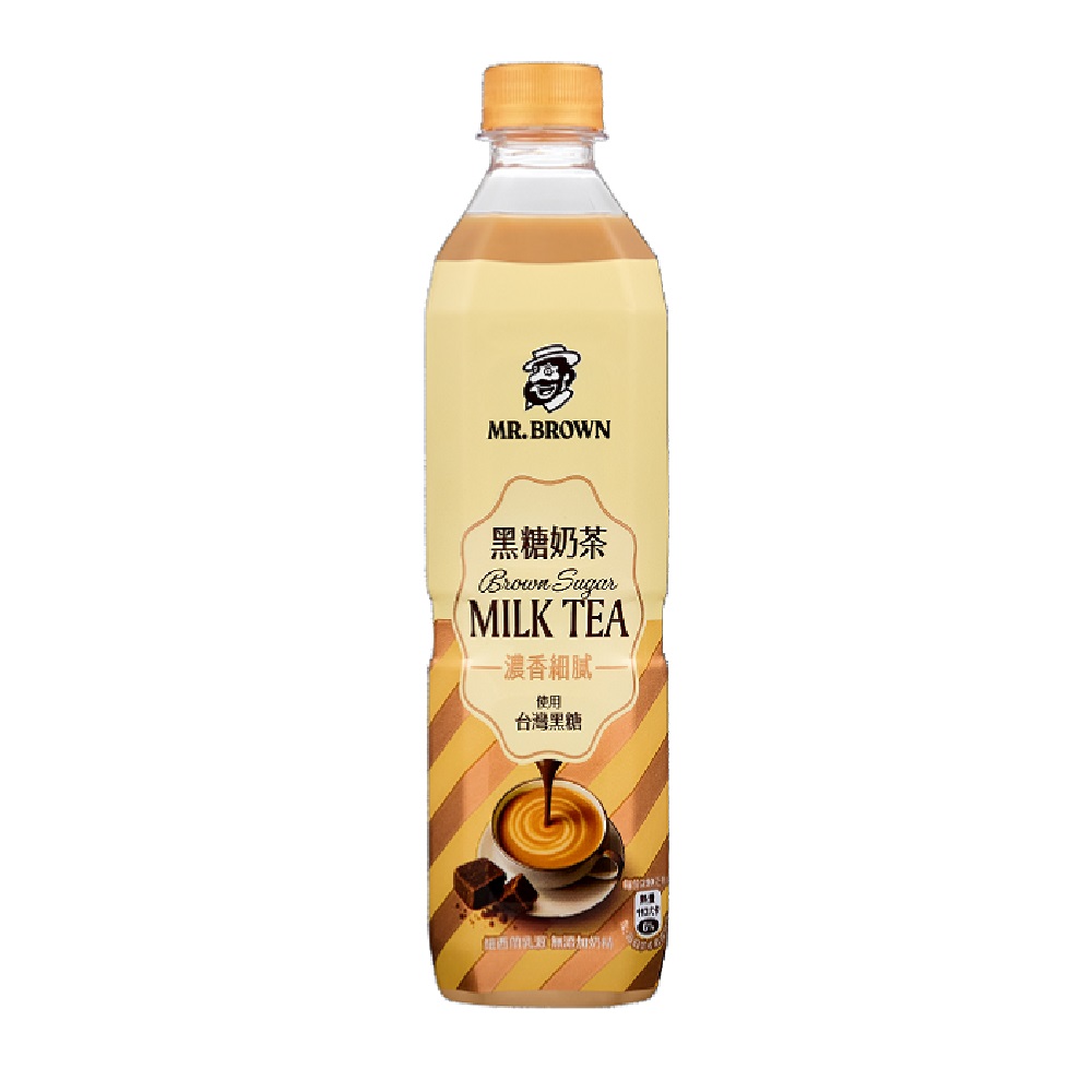 伯朗黑糖奶茶 580ml, , large