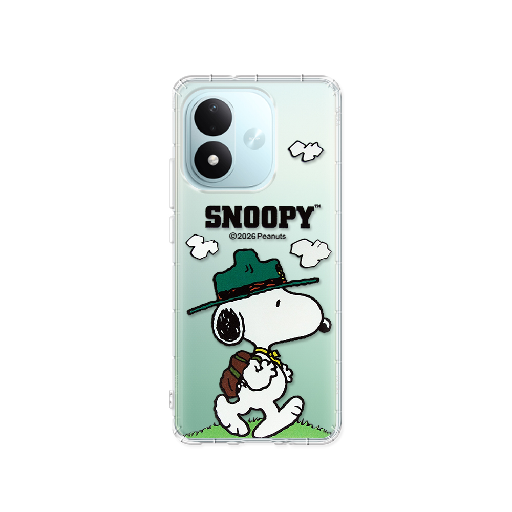 史努比/SNOOPY 正版授權 紅米Redmi Note 17 5G/4G 漸層彩繪空壓手機殼, , large