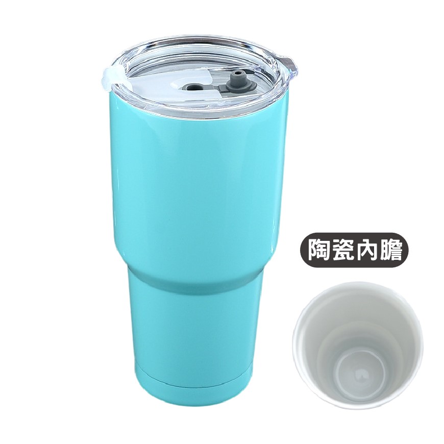 【創藝】陶瓷不鏽鋼冰霸杯, , large