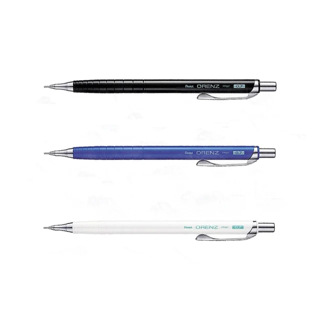 【 Pentel 飛龍 】 ORENZ 按一下自動鉛筆 0.7mm /支 XPP507(筆桿顏色隨機出貨), , large