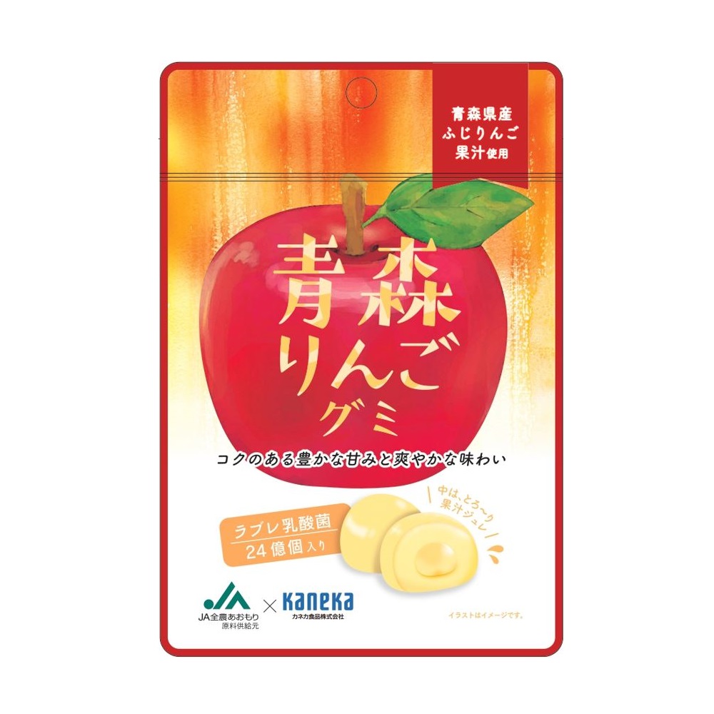 日本Kaneka青森蘋果乳酸菌軟糖, , large