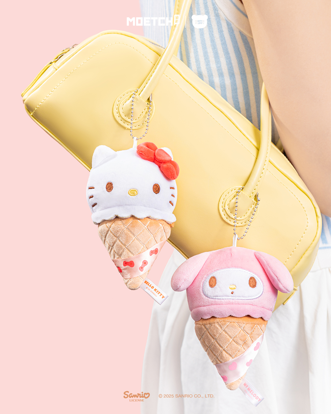 【際洋文化】Sanrio characters雪糕筒系列毛絨捏捏樂, , large