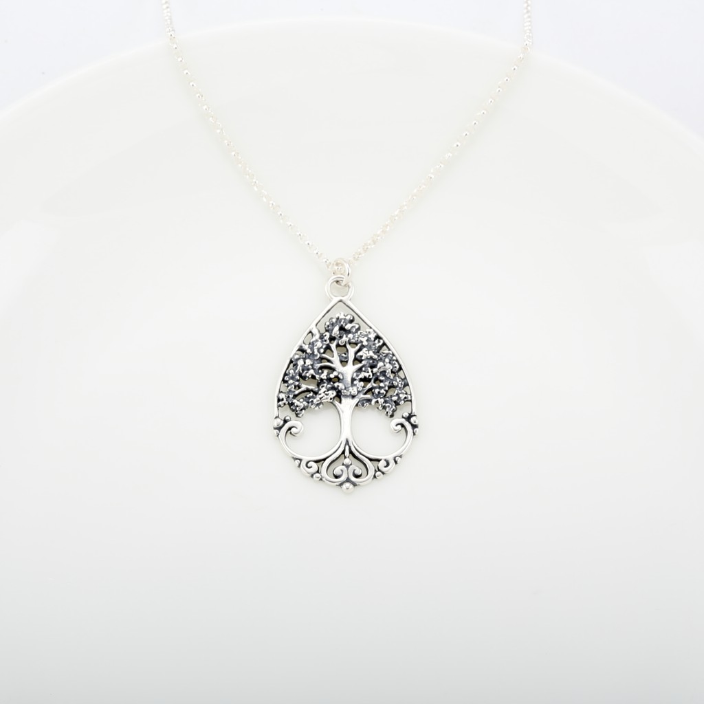 【Angel & Me】Tree of Life s925 sterling silver necklace Birthday gift, , large