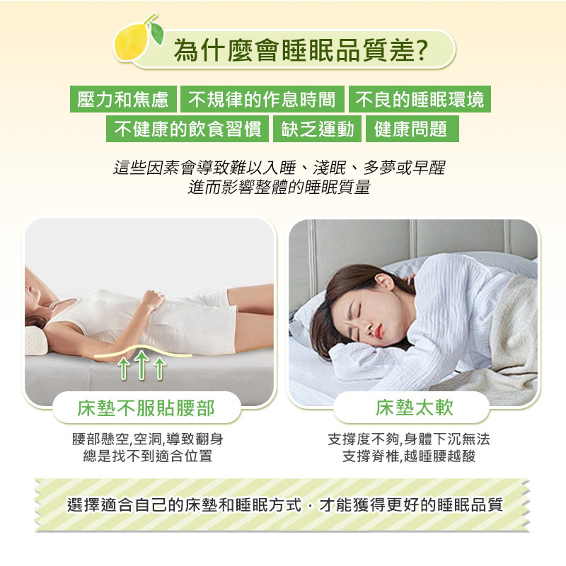 【KIKY】檸檬塔天絲硬式獨立筒床墊, , large