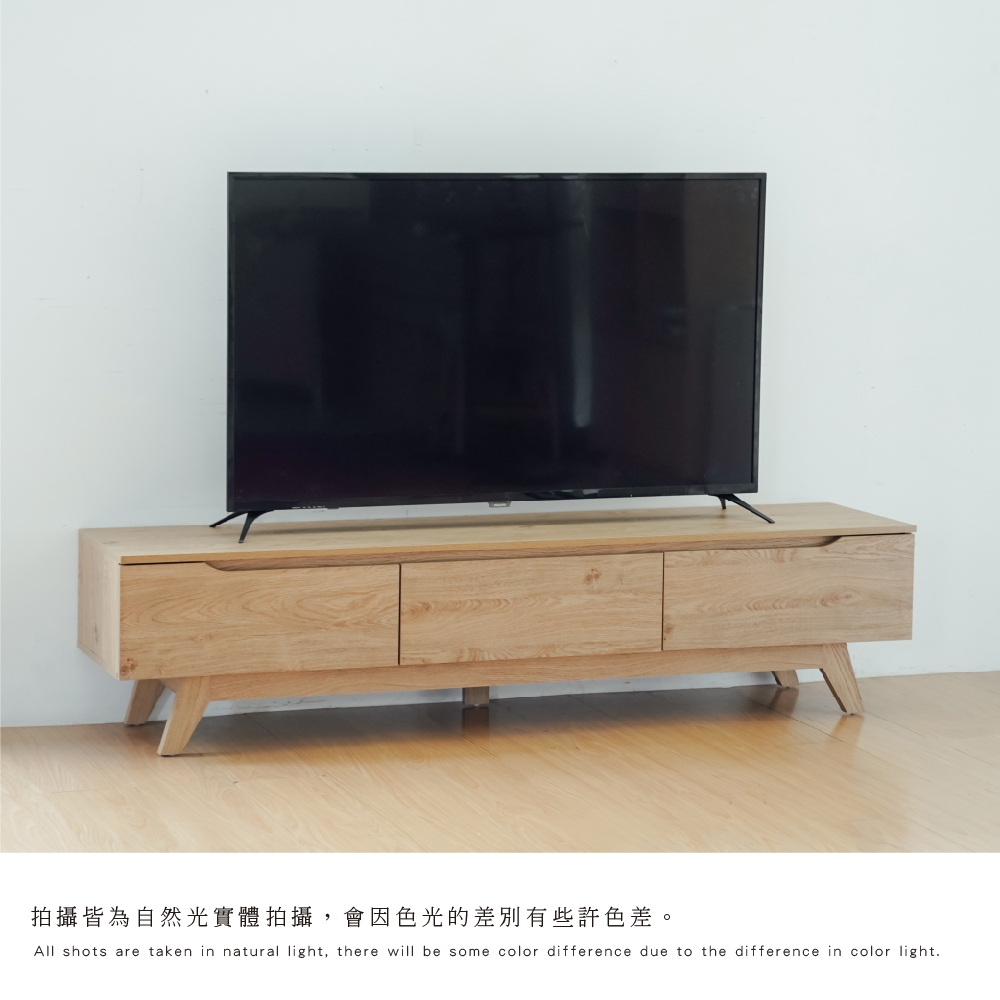 電視櫃 收納櫃 電視架 視聽櫃 收納櫃 TV169, 原木色, large