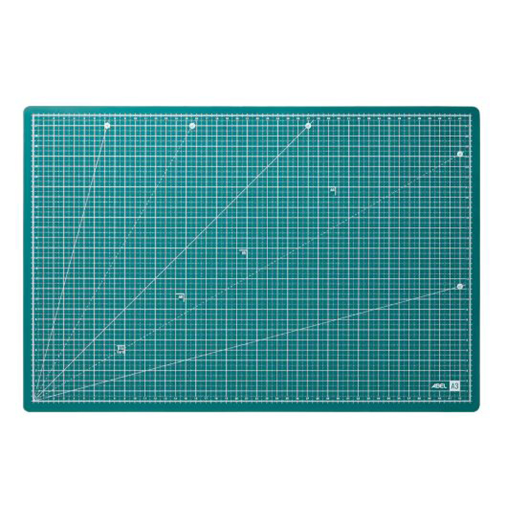 【龍品文創】 力大 ABEL 66803 A3-8K切割板-綠, , large