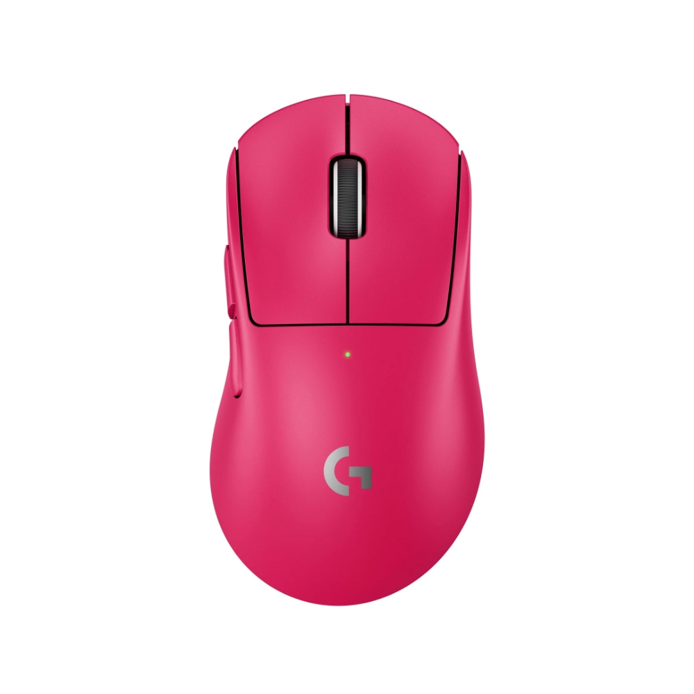 【 Logitech 羅技 】PRO X SUPERLIGHT 2 DEX 桃紅色 無線 輕量 電競 滑鼠, , large