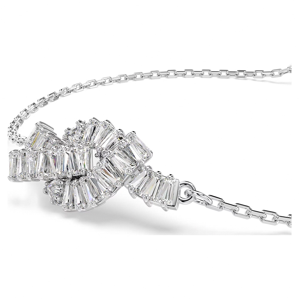 SWAROVSKI 施華洛世奇 Matrix 繩結方形水晶手鍊(5731101), , large