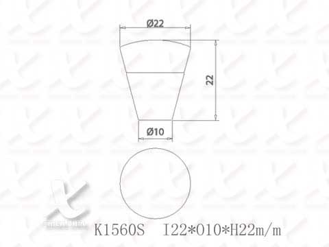 Zinc Knob, , large