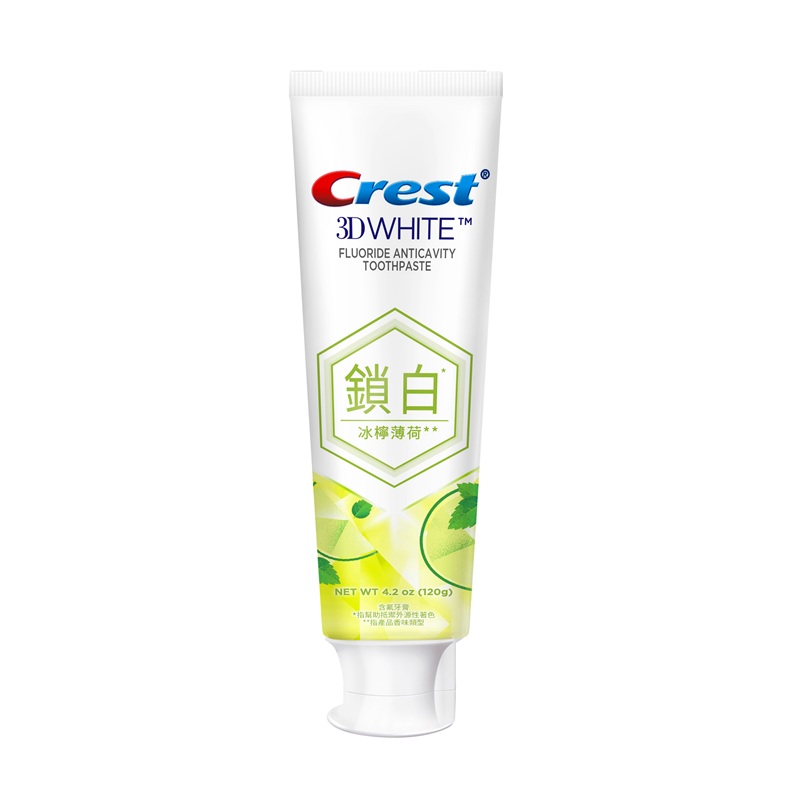 Crest 香氛鎖白牙膏-冰檸薄荷, , large