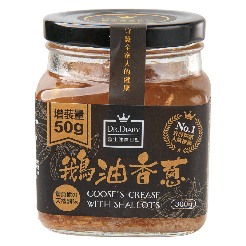 醫生日記-上等鵝油香蔥300g(常溫)-高聖泰, , large