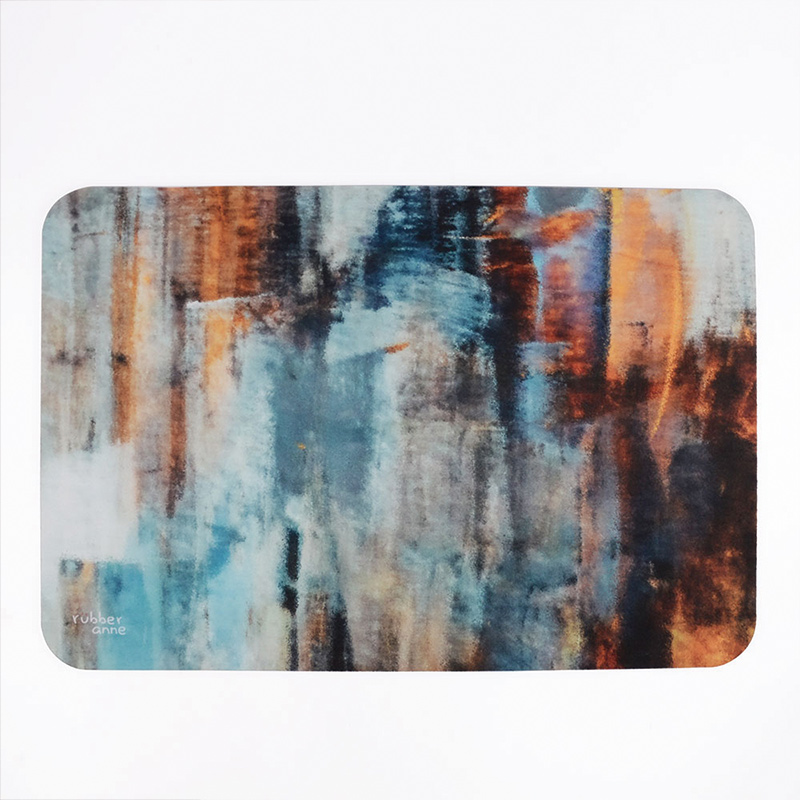 【怪獸】rubber anne 軟式珪藻土居家萬用地墊 (75x45cm) -秋風的話, , large