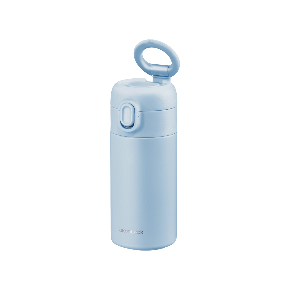 樂扣簡約彈蓋迷你保溫杯200ml, , large