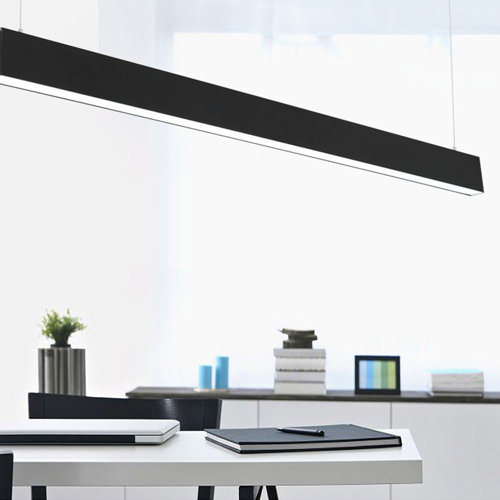 【H&R安室家】 LED多利安吊燈 ZA0139, 黑色, large