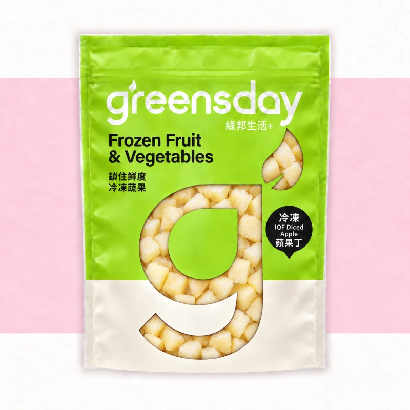 [greensday]冷凍蘋果丁 500g, , large