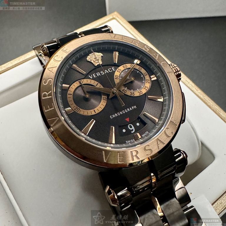 [TIMEMASTER] VERSACE watch, 46mm, VS11731, , large