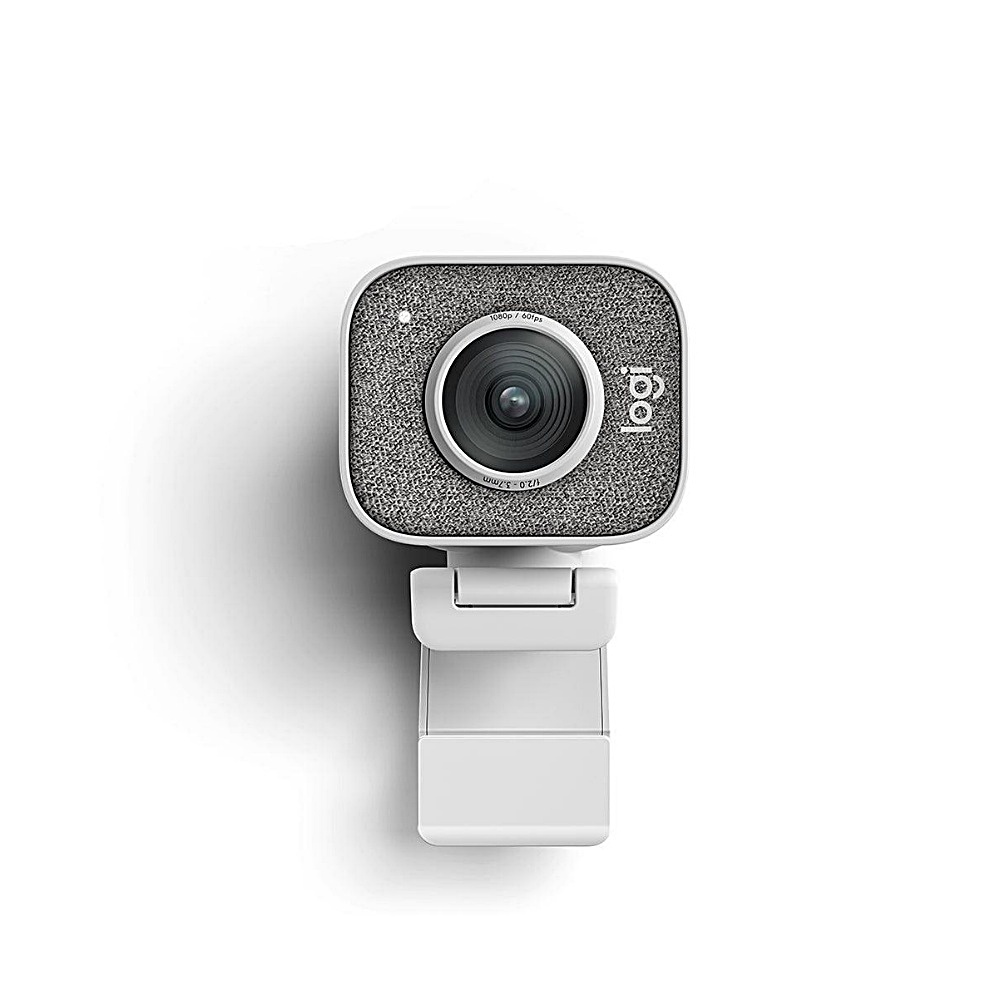 【 Logitech 羅技 】C980 白色 1080p Full HD Stream Cam 雙內建麥克風 直播攝影機, , large
