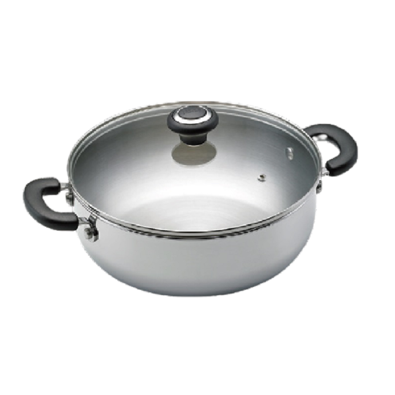 MMEYER STEEL 28CM HOT POT, , large