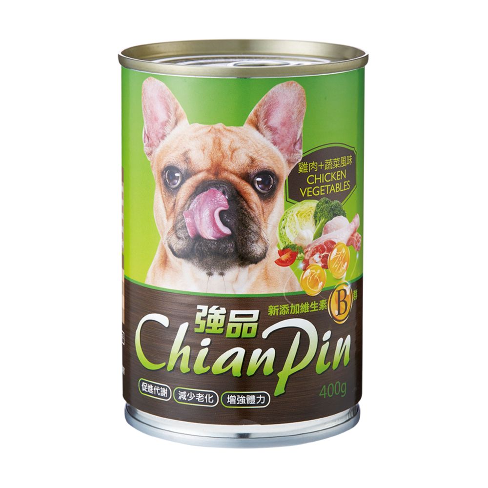 強品狗罐雞肉+蔬菜 400g, , large