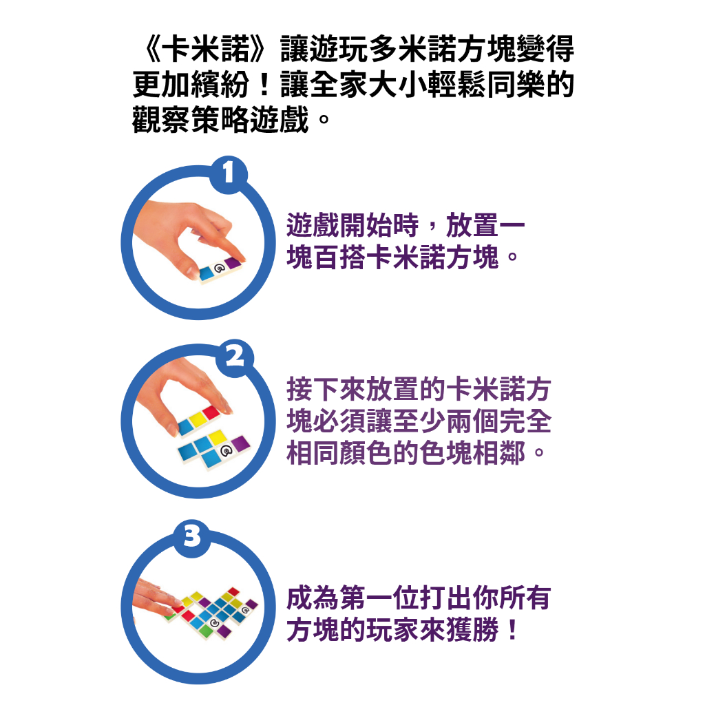 【Asmodee】卡米諾 Chromino 小盒版｜家庭益智策略桌遊｜色塊拼放 &times; 動動腦派對｜2&ndash;8人, , large