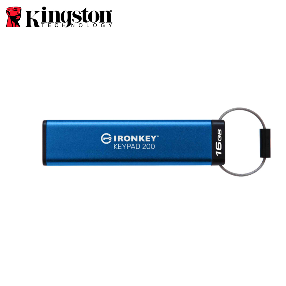【Kingston】IronKey Keypad 200 USB 16GB  數字鍵盤設定 加密隨身碟, , large
