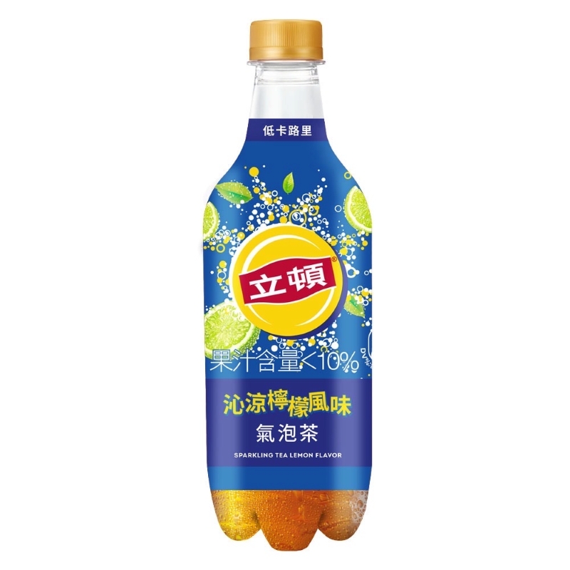 立頓沁涼檸檬風味氣泡茶500ml, , large