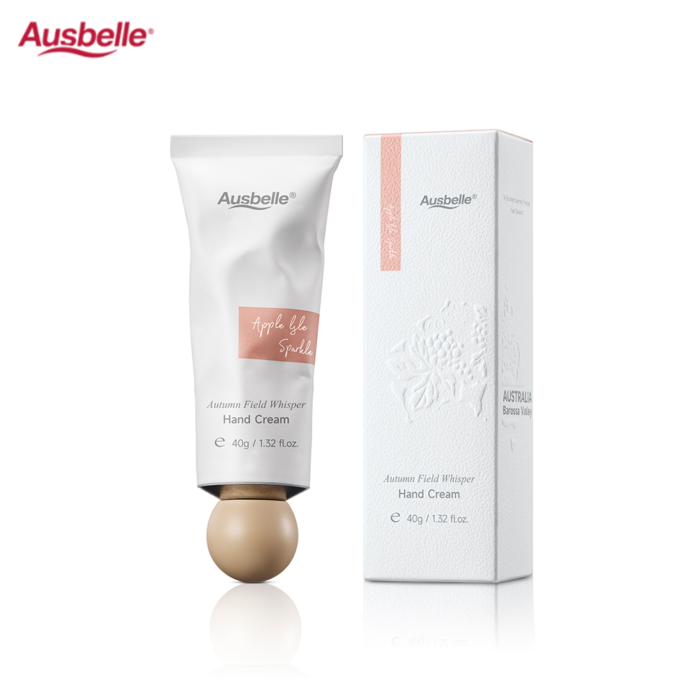 【Ausbelle】精油香氛護手霜40g 巴羅莎絲絨(柚見午後) /蘋果島之光(歡敘青梨) /霞多麗之吻(微醺蜜語), , large