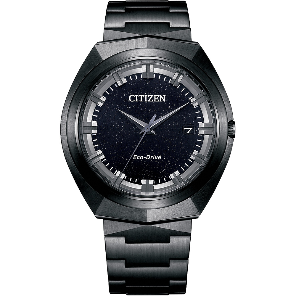 CITIZEN 星辰 無際星輝 全球旗艦款 光動能大三針手錶 BN1015-52E, , large