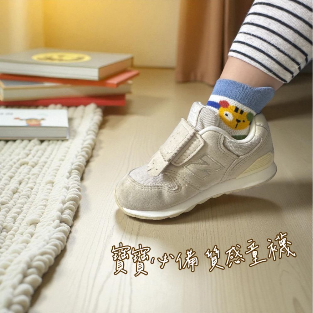 [Kaimi Cotton] 10-Pair Set &ndash; Random Colors &ndash; Pure Cotton Anti-Slip Kids Socks &ndash; Pastel Daily Design for Boys & Girls (13&ndash;16 cm), , large