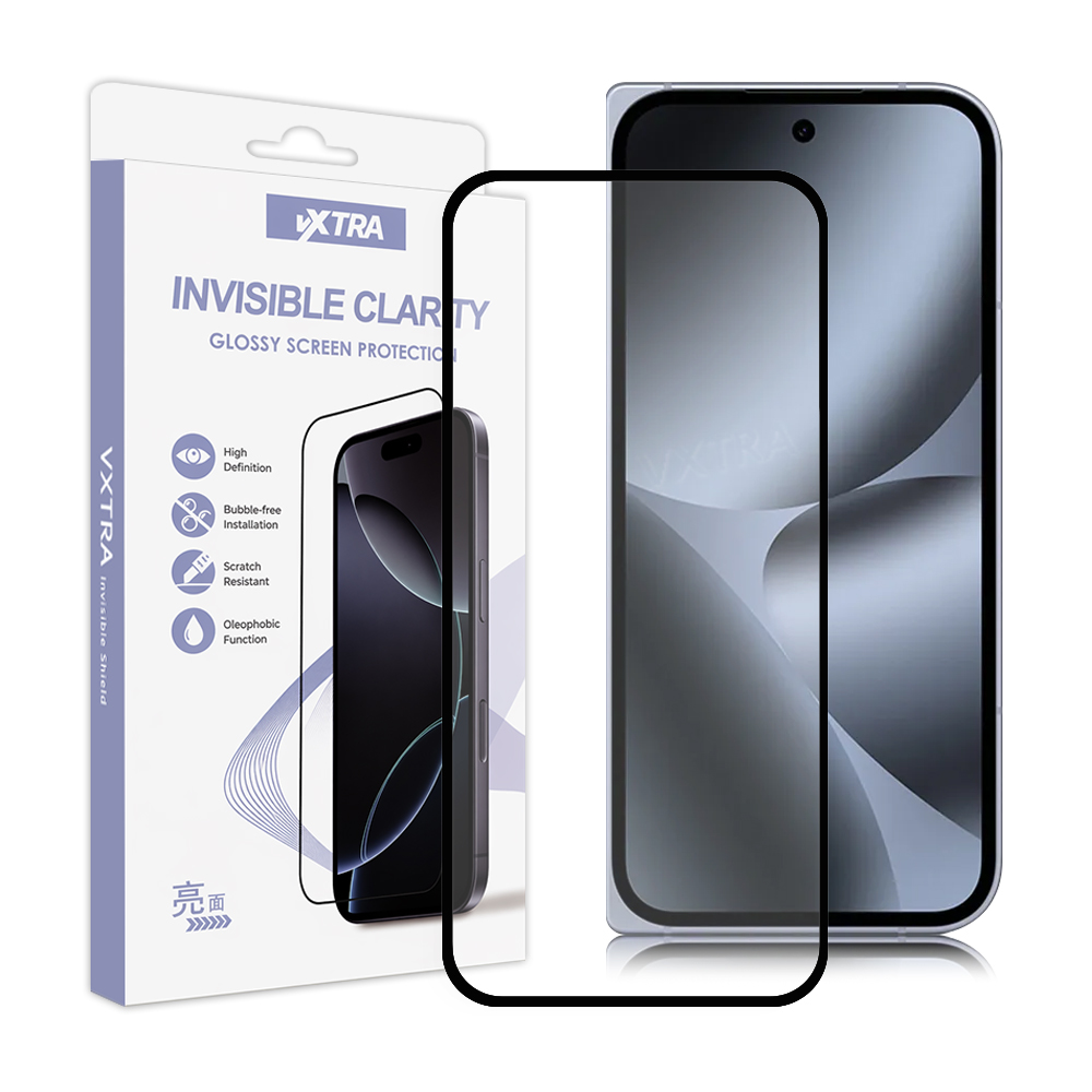 VXTRA 全膠貼合 Google Pixel 10 Pro Fold/11 Pro Fold 滿版疏水疏油9H鋼化頂級玻璃貼 保護貼(黑), , large