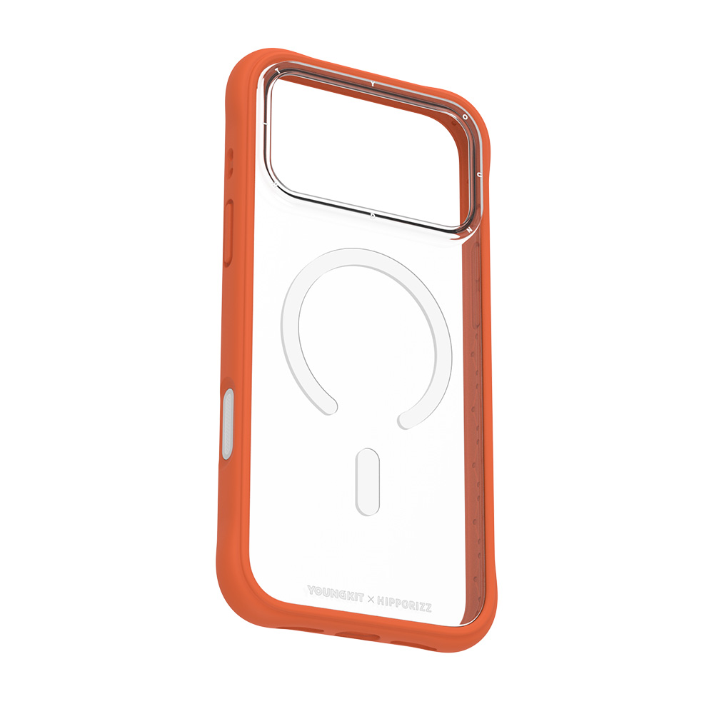 【HIPPORIZZ】iPhone 17 Pro Max Youngkit Swapit 活力橙矽膠磁吸保護殼, , large