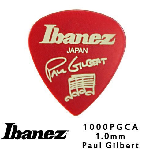 Ibanez 1000PGCA 1.0mm 紅色款(三片、十片組)【敦煌樂器】, , large