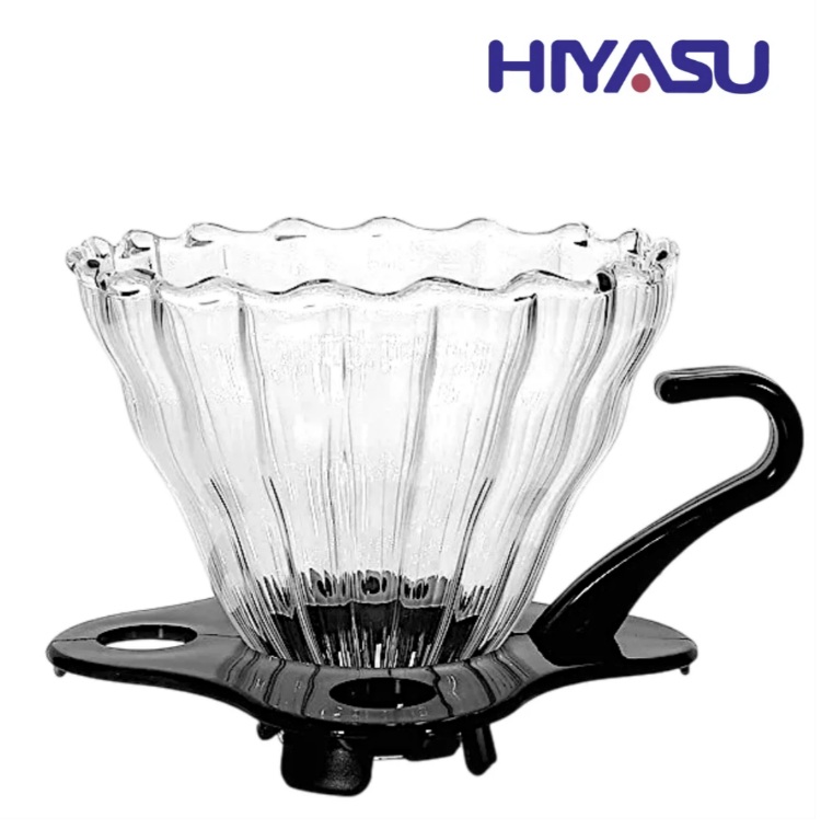 【HIYASU日安工坊】Hiyasu玻璃錐形濾杯, , large