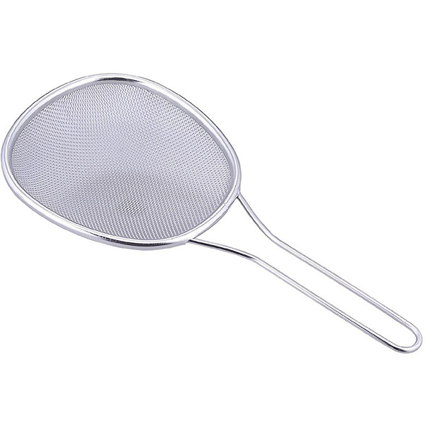 Multi-purpose colander (shallow type with small mesh), , large