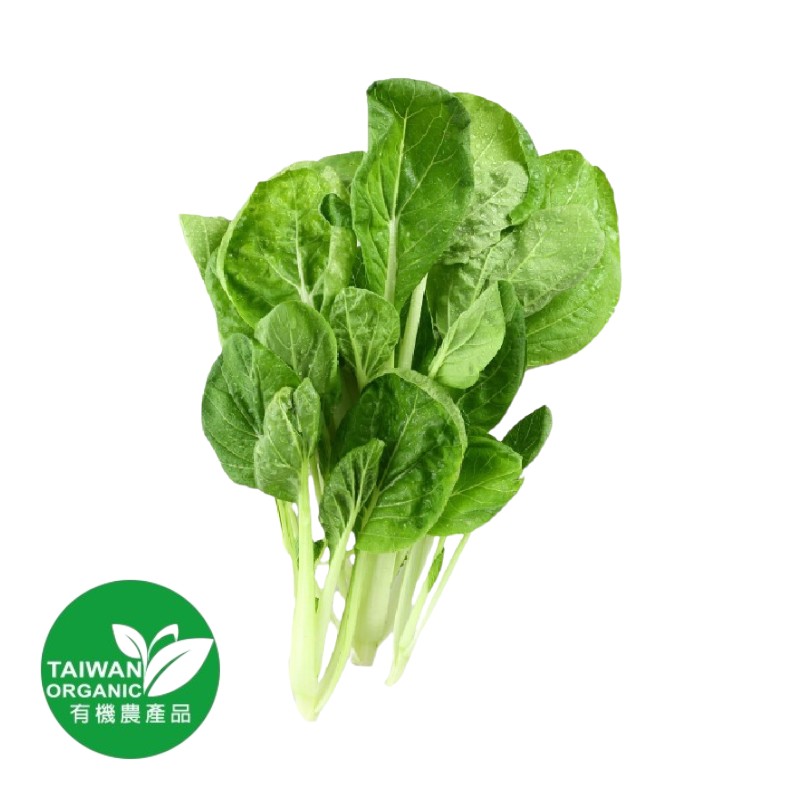 有機黑葉白菜300g/袋, , large