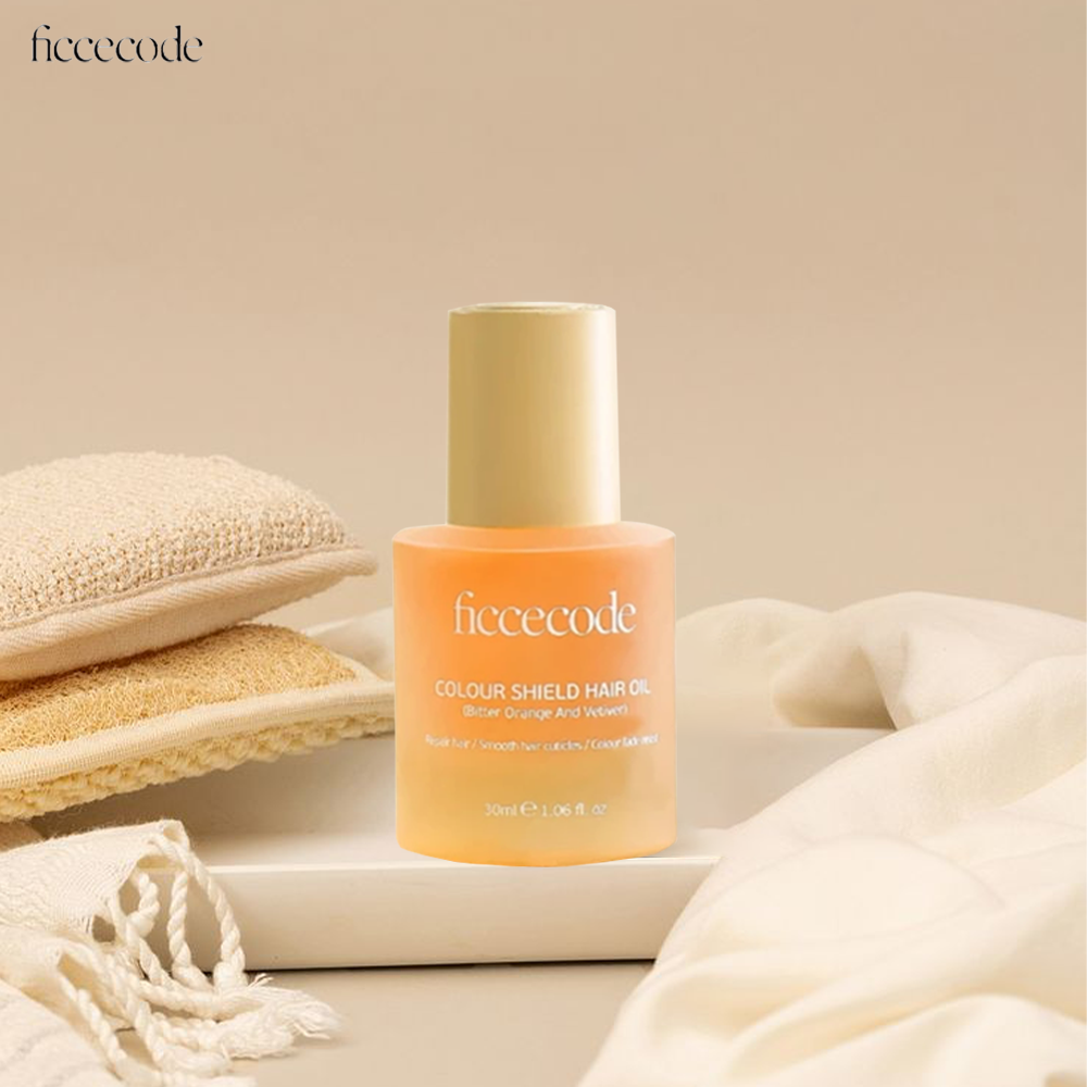 FicceCode Colour Shield Hair Oil (Bitter Orange And Vetiver) , , large