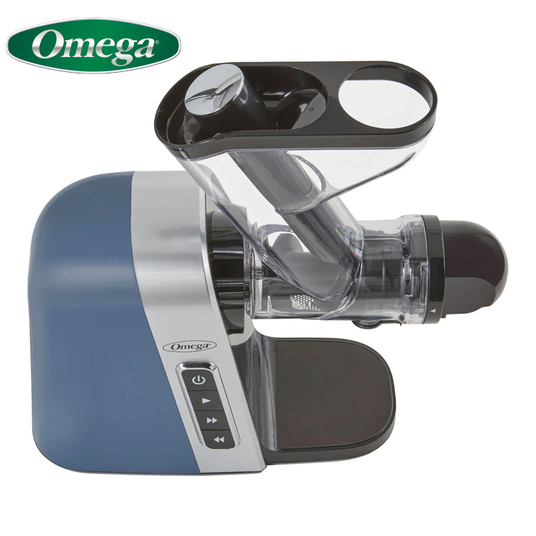 [群宏電工]Omega 冷萃慢磨機 MM400BL13 藍色 慢磨機 果汁機 榨汁機 芹菜汁 蔬果汁 原廠1年保固, , large