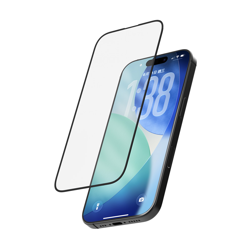 【HIPPORIZZ】iPhone 17 Pro Zircon高透鋼化玻璃手機螢幕保護貼, , large