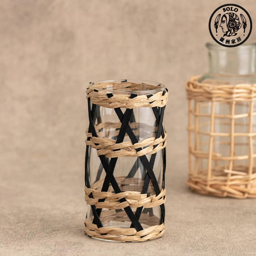【SOLO Vintage】LCW Home 15cm Flower Vase Wine Bottle Decoration Made in Turkey, , large