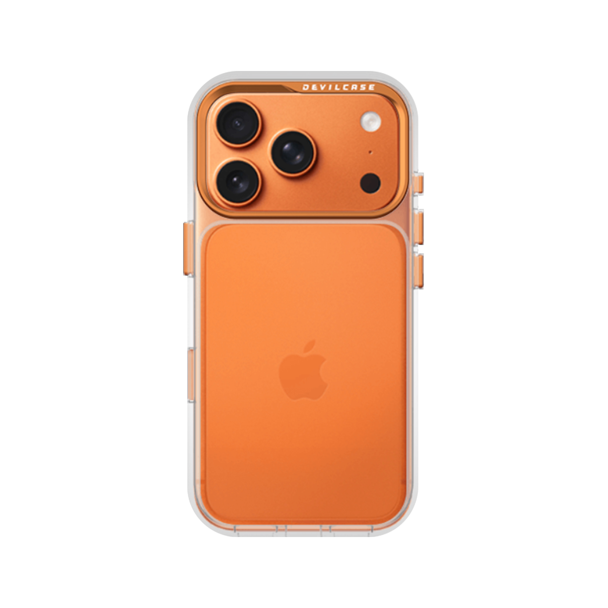 【山水之寶】DEVILCASE iPhone 17Pro/17Promax手機殼 惡魔防摔殼標準版 相機按鍵版 透明背板原廠公司貨, , large